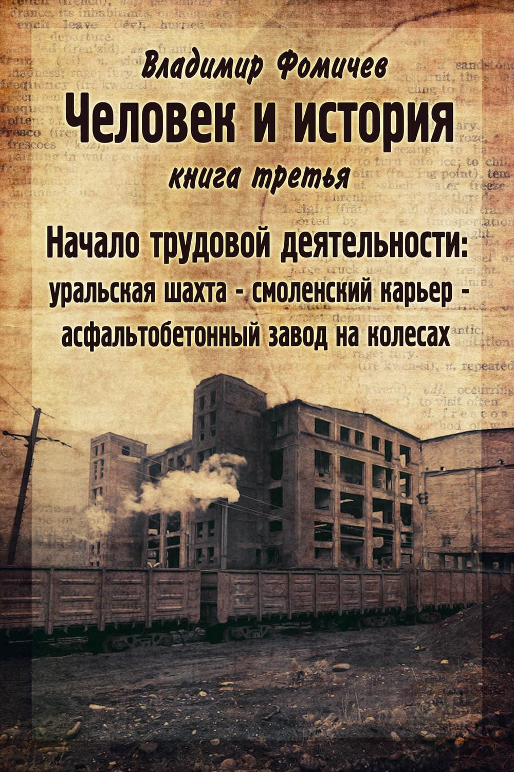 Обложка книги «Человек и история. Книга третья. Начало трудовой деятельности» — Владимир Фомичев