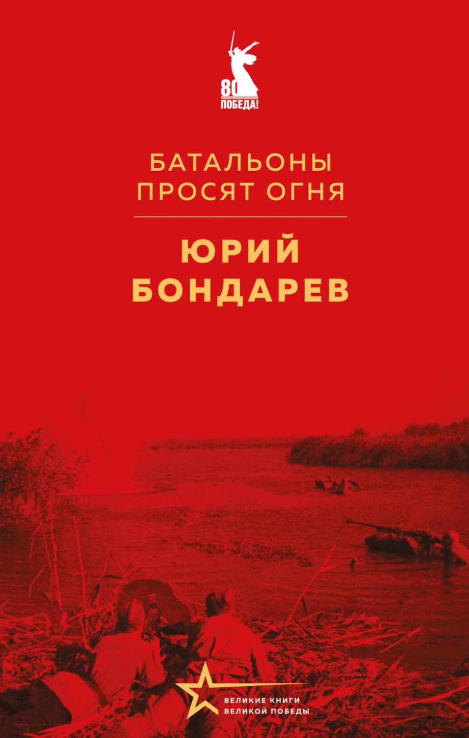 Обложка книги «Батальоны просят огня» — Юрий Бондарев
