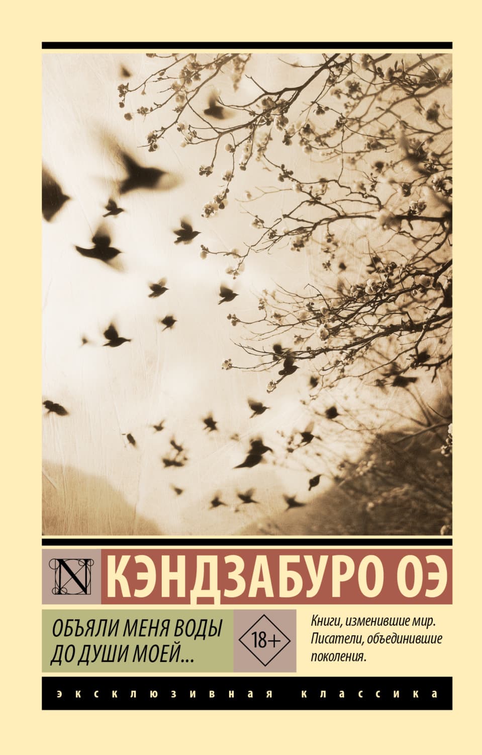 Обложка книги «Объяли меня воды до души моей…» — Кэндзабуро Оэ