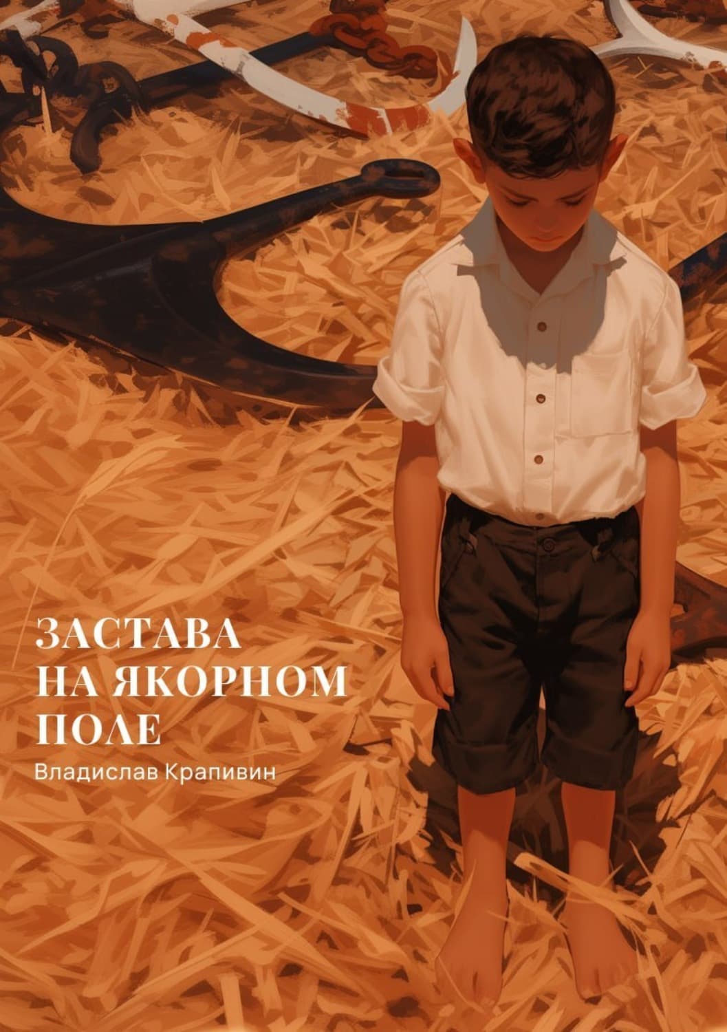 Обложка книги «Застава на Якорном Поле» — Владислав Крапивин