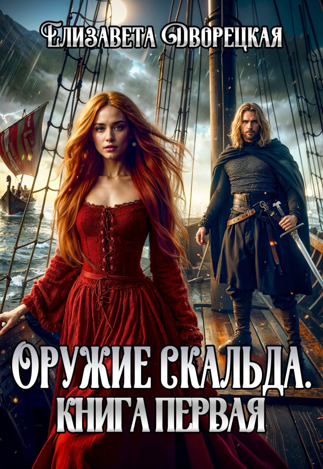 Обложка книги «Лань в чаще. Книга 1: Оружие Скальда» — Елизавета Дворецкая