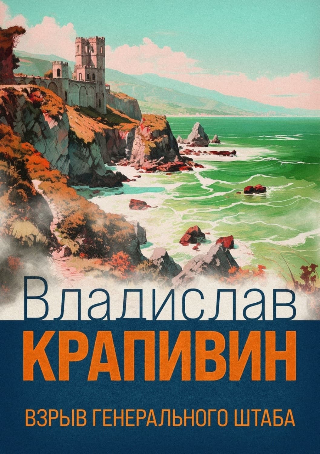Обложка книги «Взрыв Генерального штаба» — Владислав Крапивин