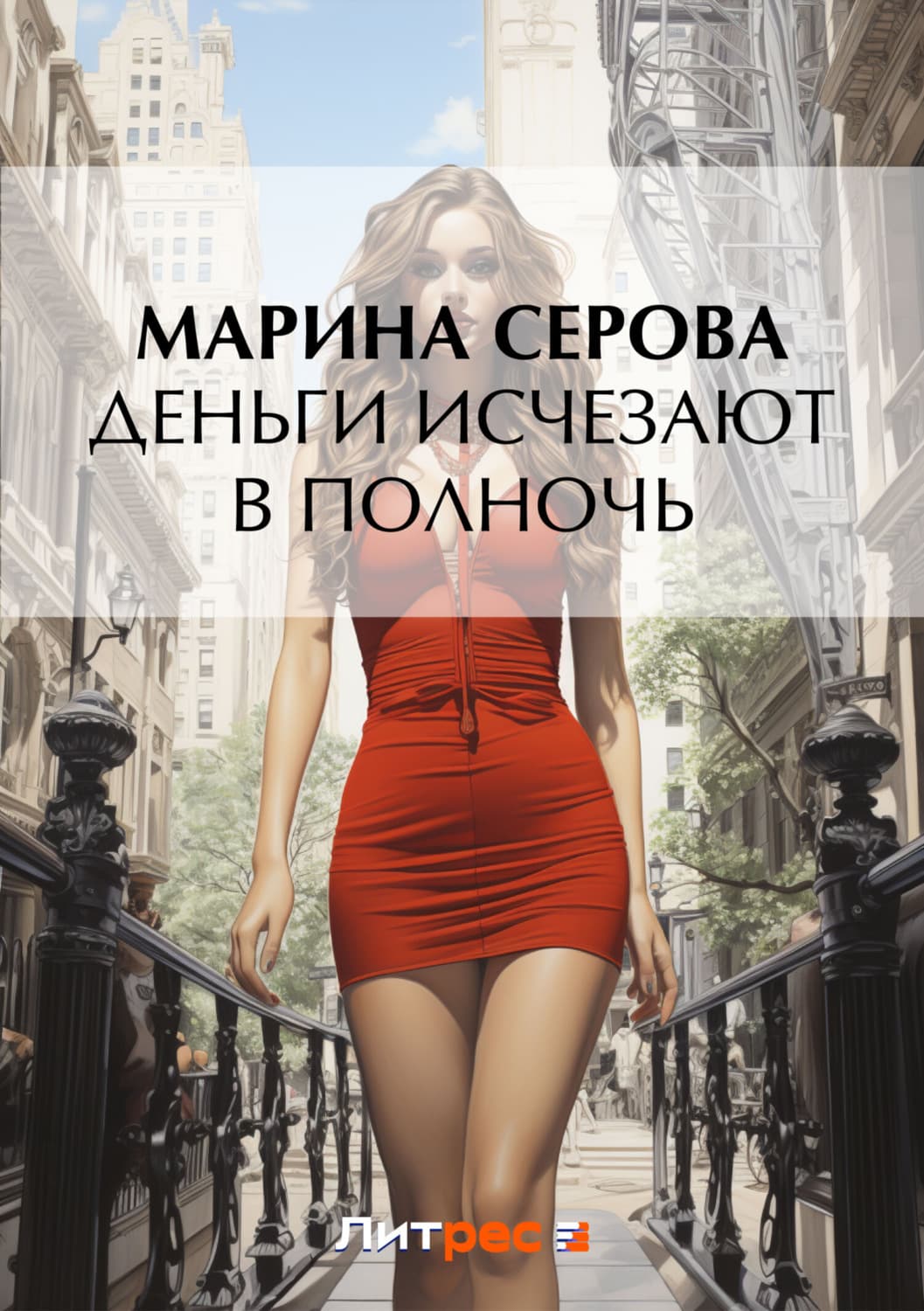 Обложка книги «Деньги исчезают в полночь» — Марина Серова