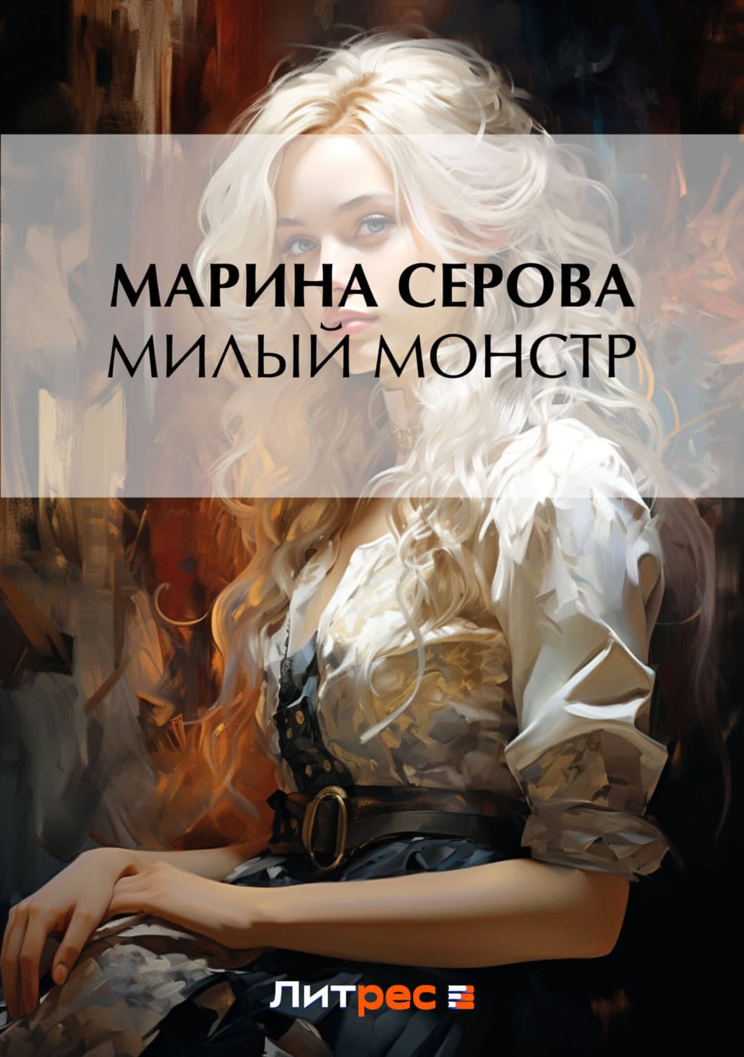 Обложка книги «Милый монстр» — Марина Серова