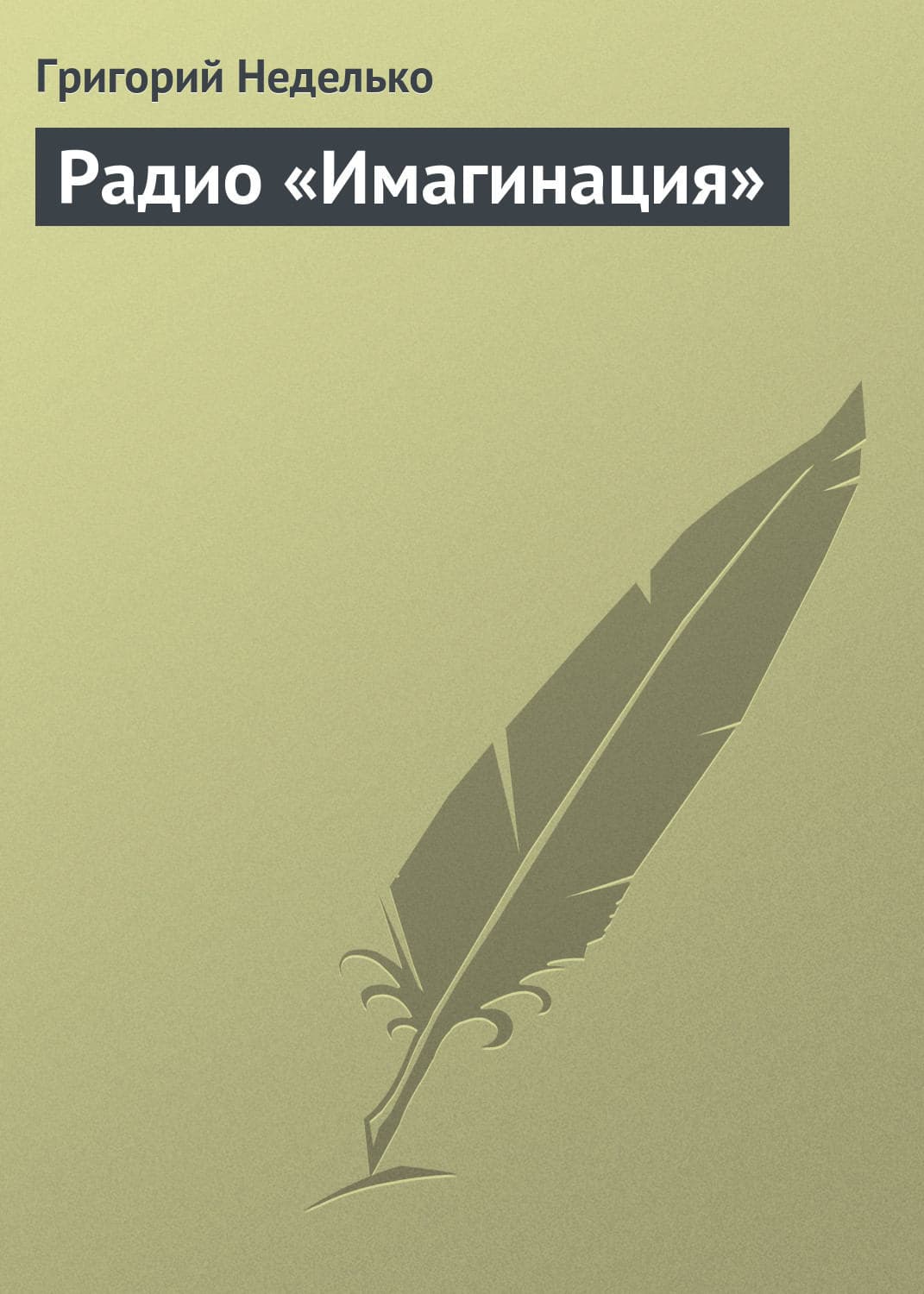 Обложка книги «Радио «Имагинация»» — Григорий Неделько
