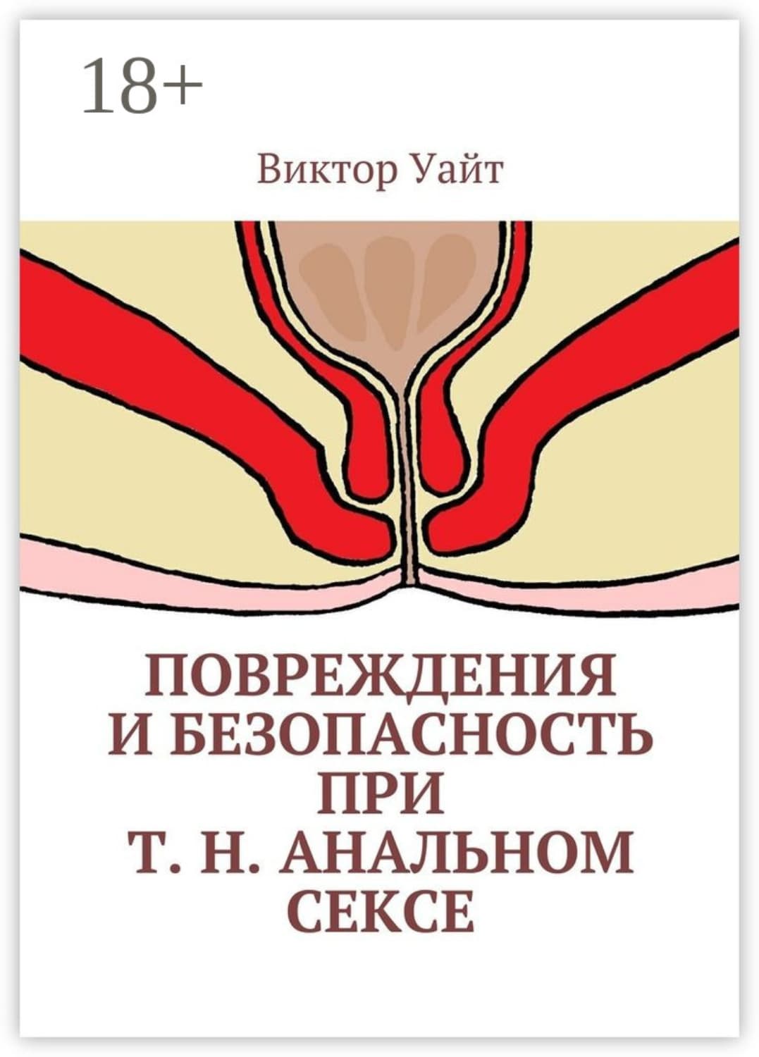 Обложка книги «Повреждения и безопасность при т. н. анальном сексе» — Виктор Уайт