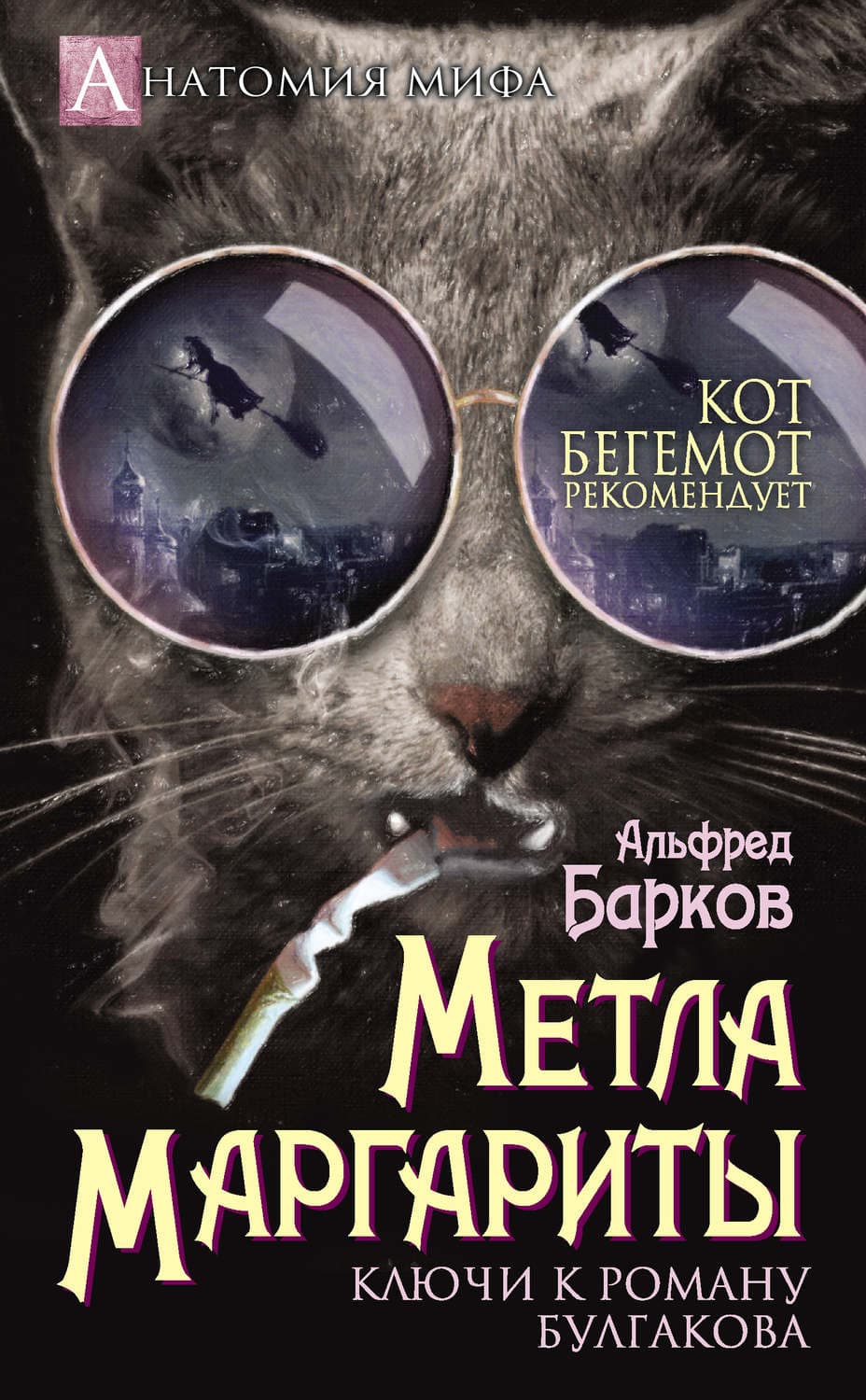 Обложка книги «Метла Маргариты. Ключи к роману Булгакова» — Александр Барков