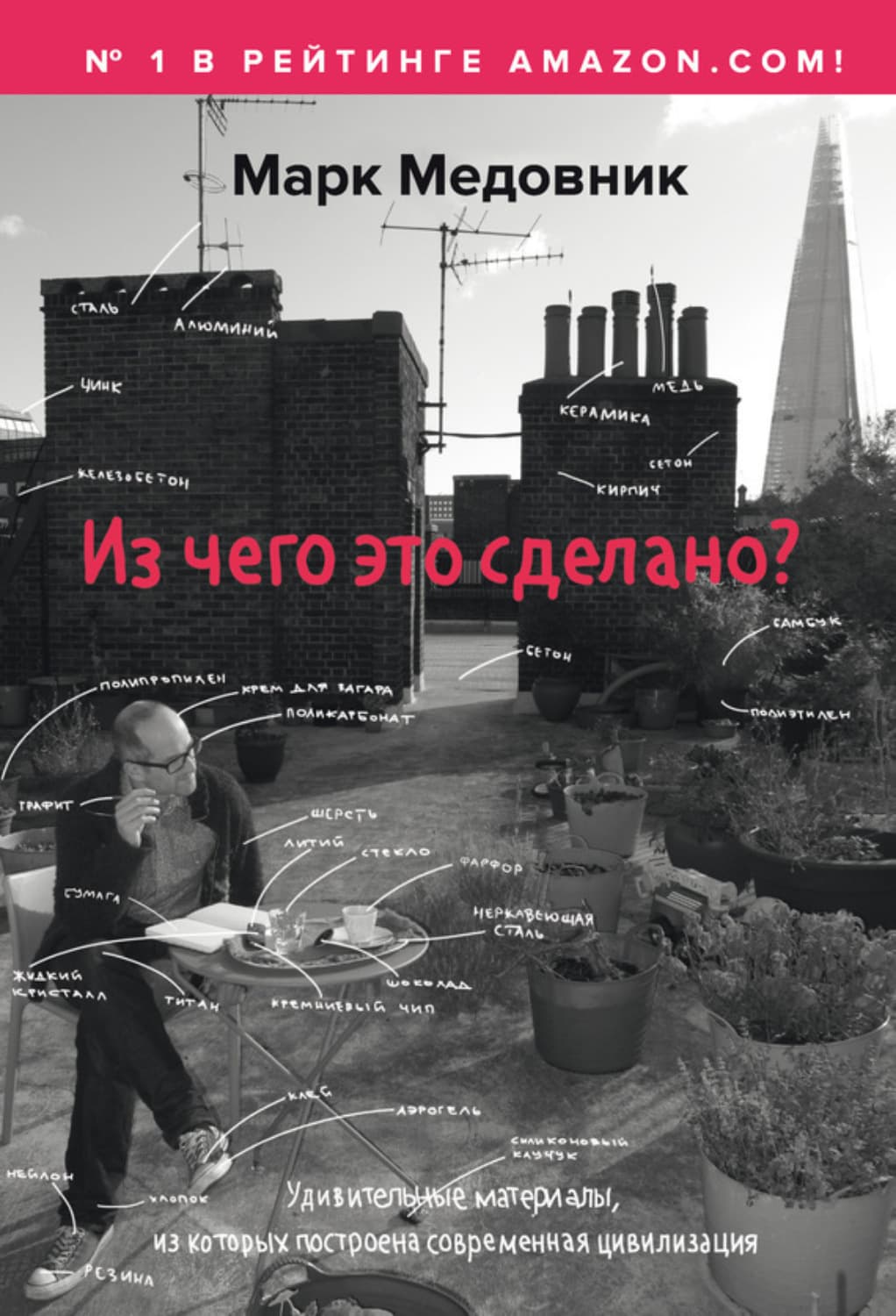 Обложка книги «Из чего это сделано?» — Марк Медовник