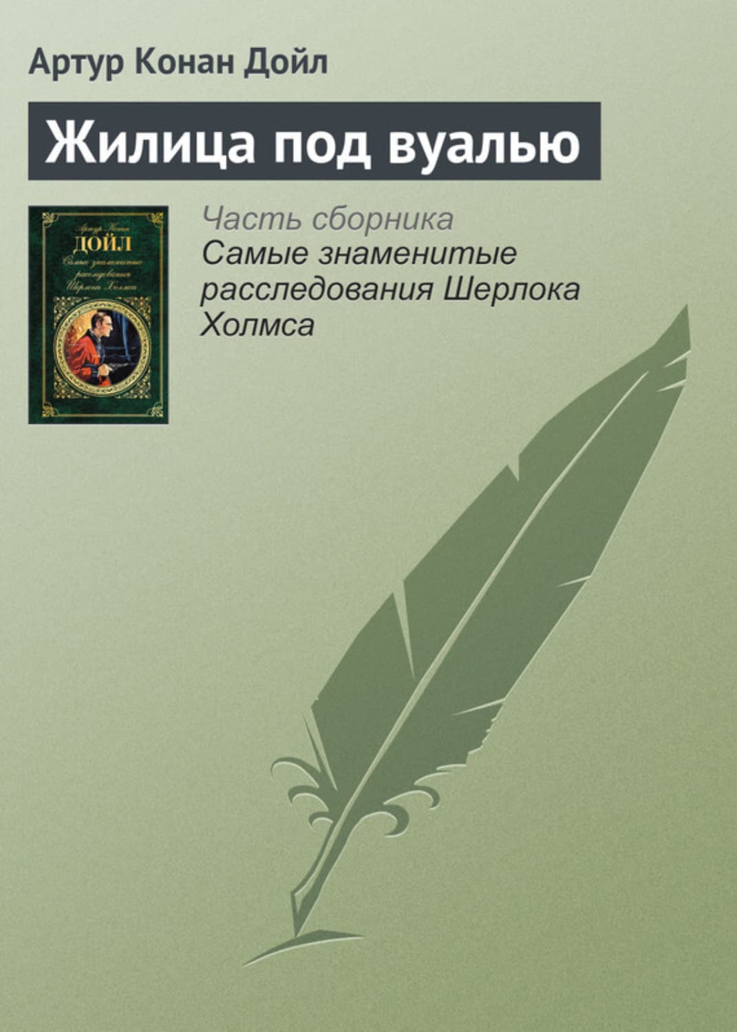 Обложка книги «Жилица под вуалью» — Артур Конан Дойл
