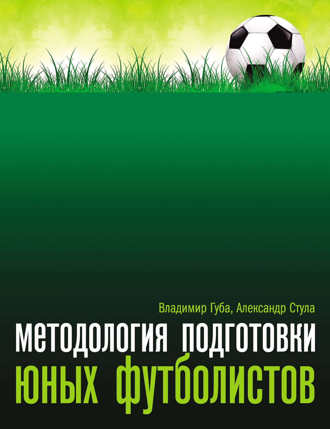 Обложка книги «Методология подготовки юных футболистов» — В. П. Губа