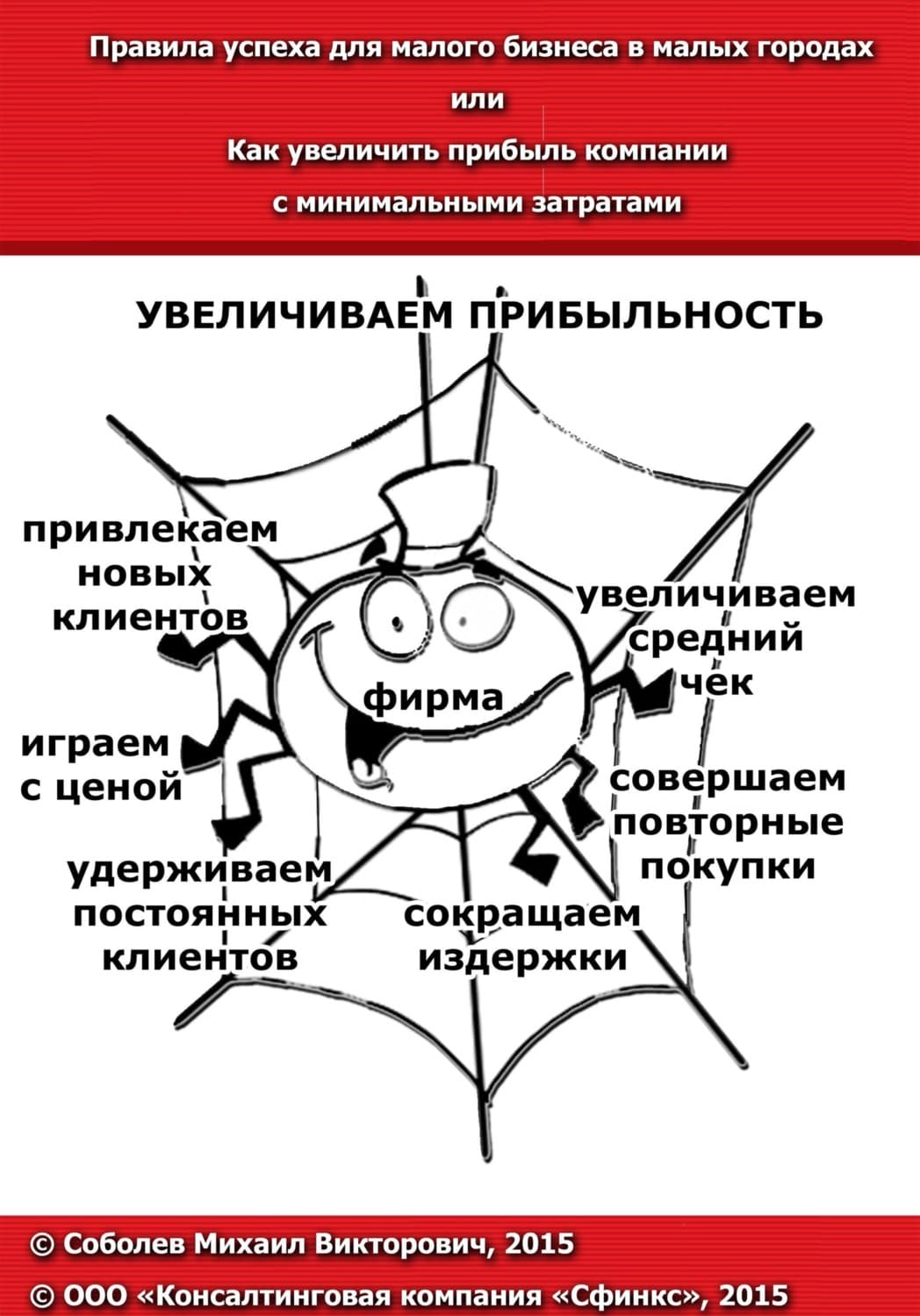 Обложка книги «Правила успеха для малого бизнеса в малых городах, или Как увеличить прибыль компании с минимальными затратами» — Михаил Соболев
