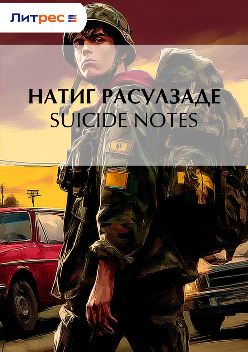 Обложка книги «Suicide notes» — Натиг Расулзаде
