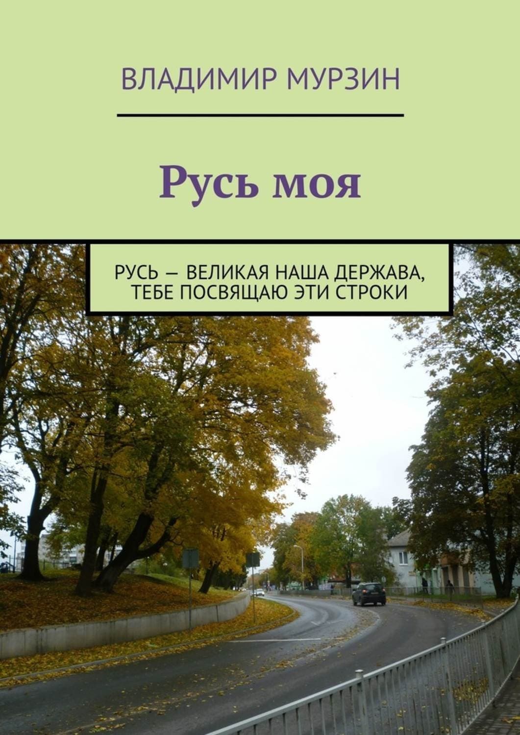 Обложка книги «Русь моя» — Владимир Мурзин