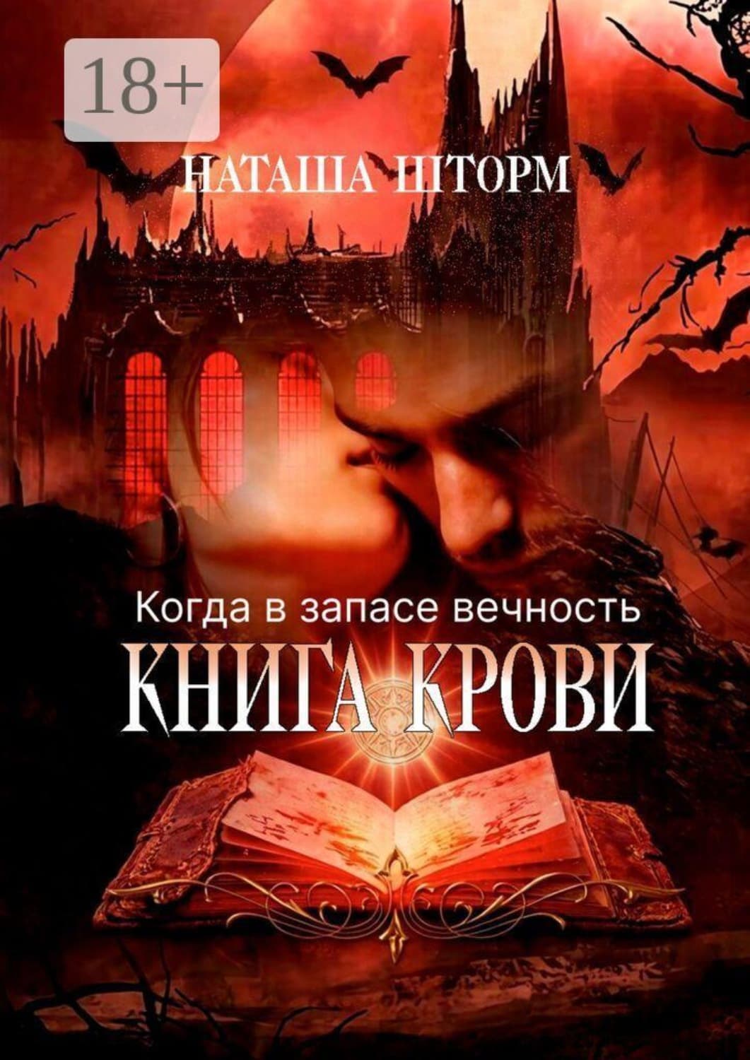 Обложка книги «Книга Крови. Когда в запасе вечность» — Наташа Шторм