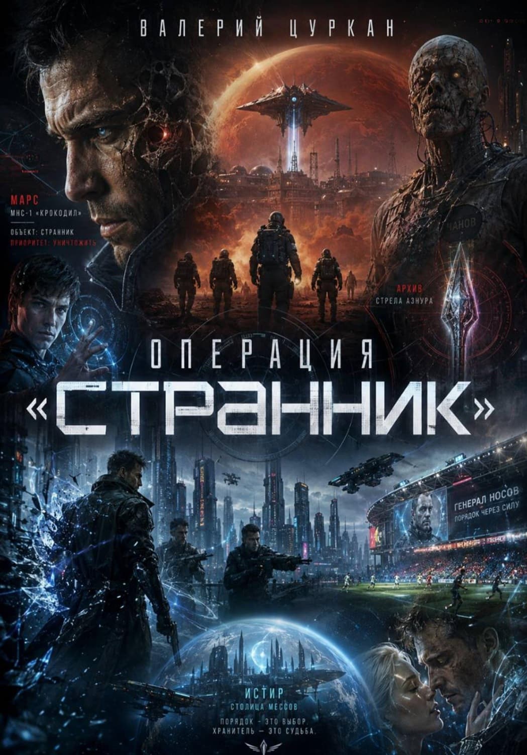 Обложка книги «Операция «Странник»» — Валерий Цуркан