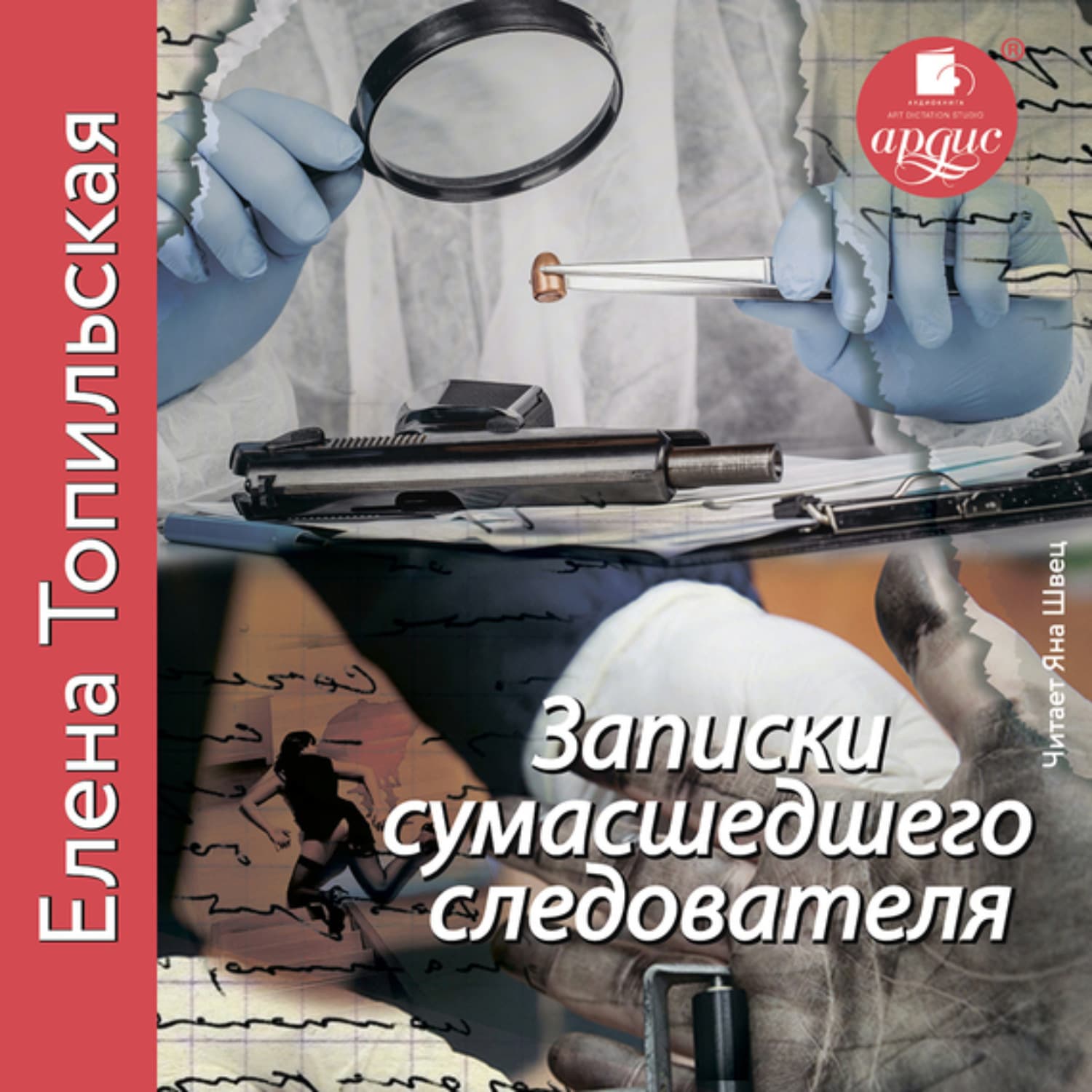 Обложка книги «Записки сумасшедшего следователя» — Елена Топильская