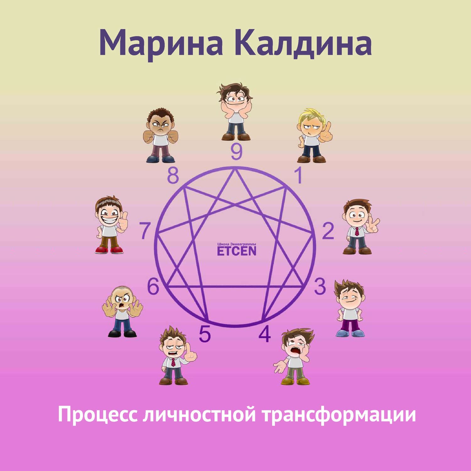 Обложка книги «Процесс личностной трансформации» — Марина Калдина