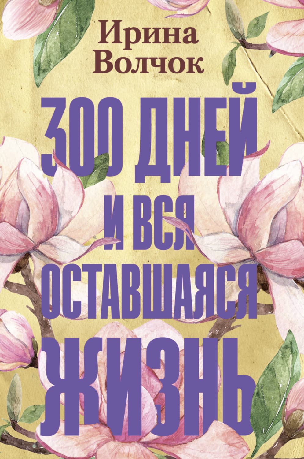 Обложка книги «300 дней и вся оставшаяся жизнь» — Волк Ирина