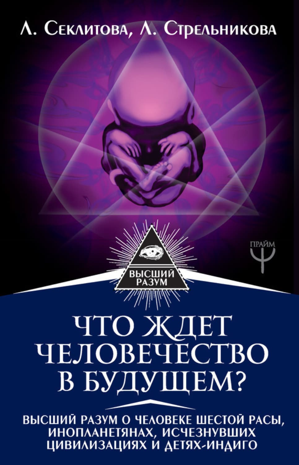 Обложка книги «Что ждет человечество в будущем? Высший разум о человеке шестой расы, инопланетянах, исчезнувших цивилизациях и детях-индиго» — Любовь Стрельникова