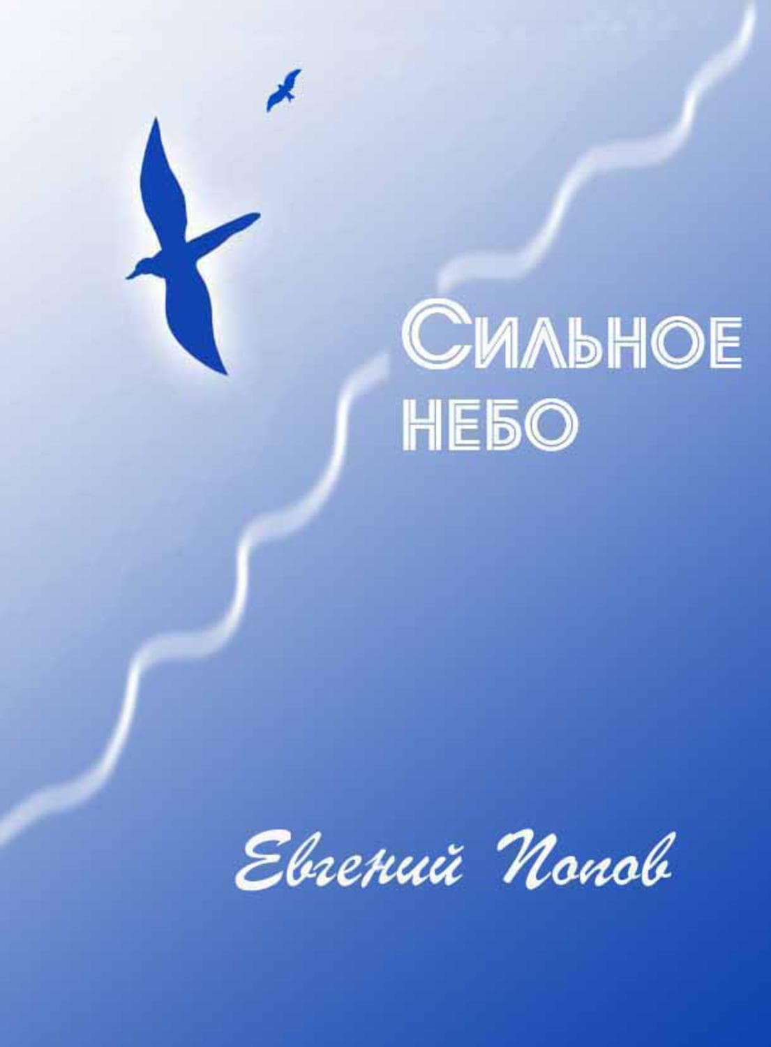 Обложка книги «Сильное небо» — Евгений Попов