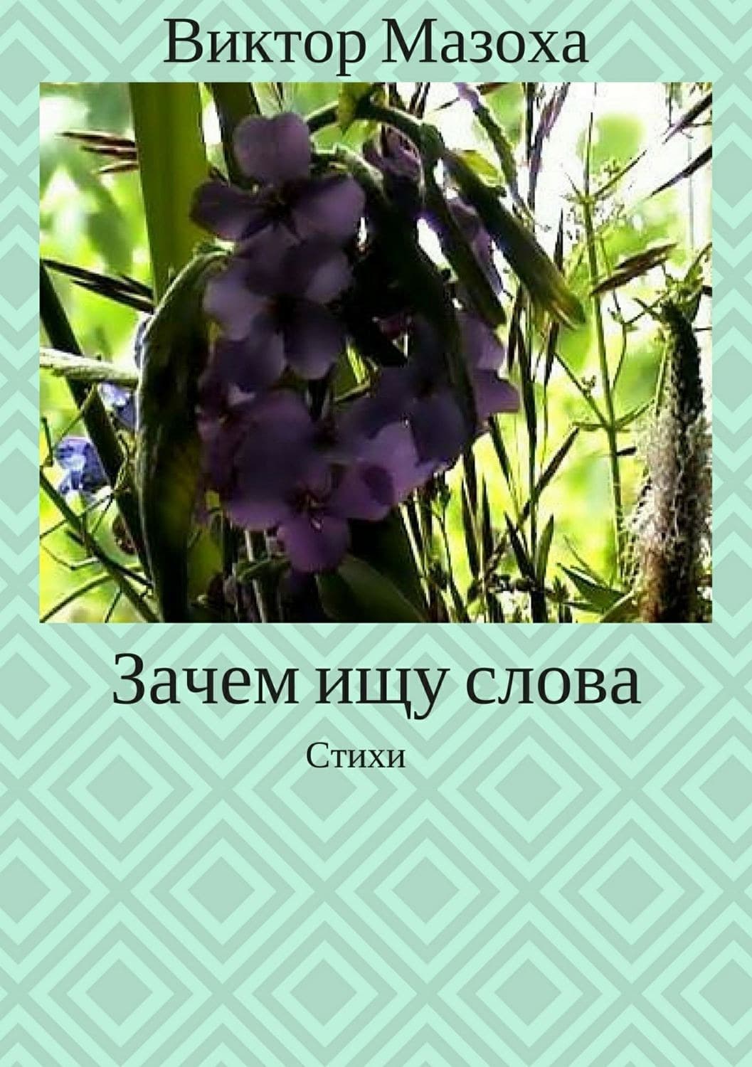 Обложка книги «Зачем ищу слова. Стихи» — Виктор Мазоха