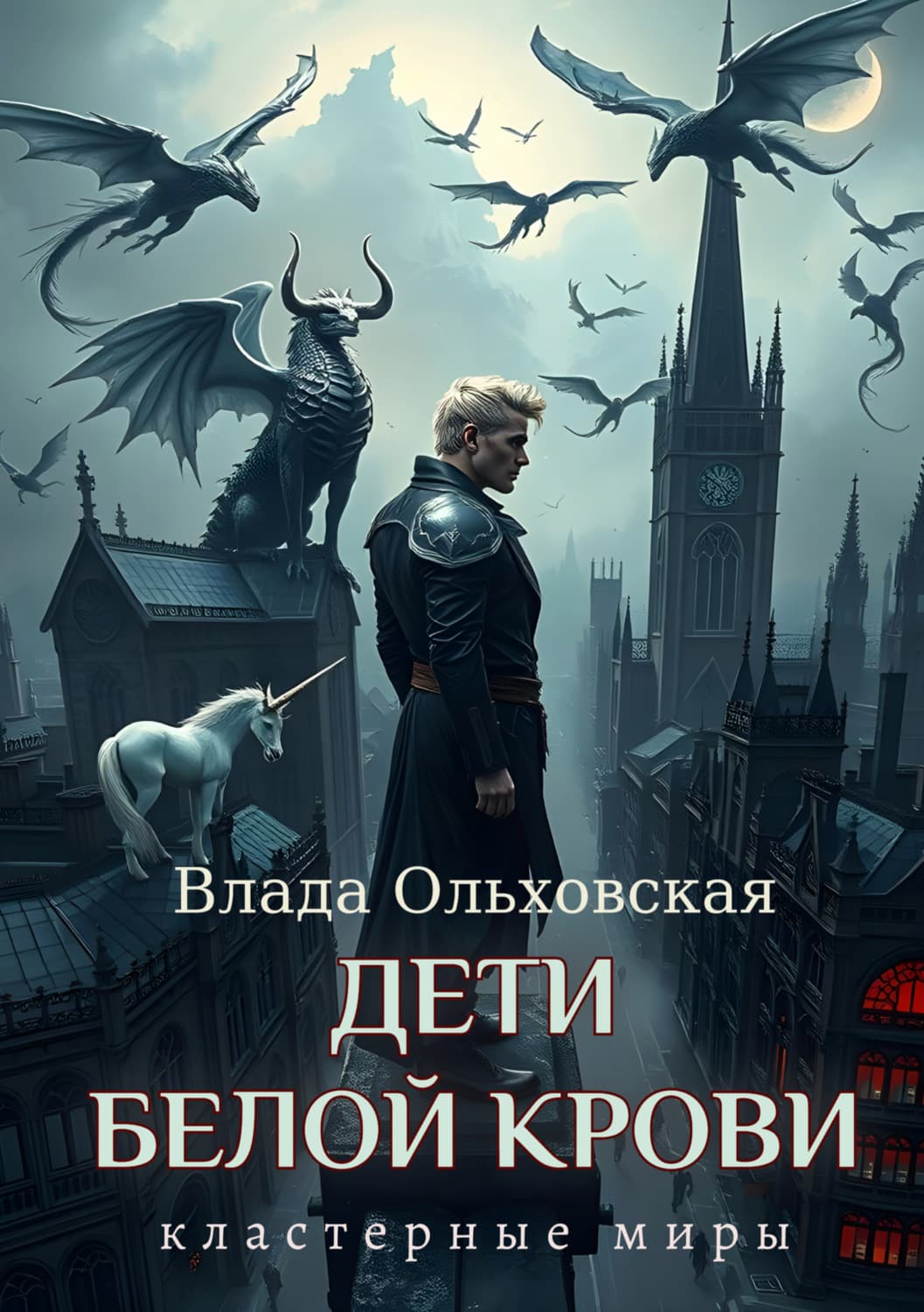 Обложка книги «Дети белой крови» — Влада Ольховская