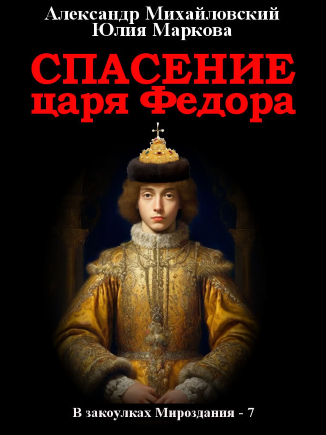 Обложка книги «Спасение царя Федора» — Александр Михайловский