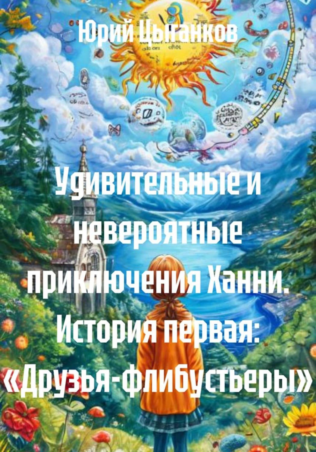 Обложка книги «Удивительные и невероятные приключения Ханни. История первая: «Друзья-флибустьеры»» — Юрий Кузьмич Цыганков, Шеннон Майер