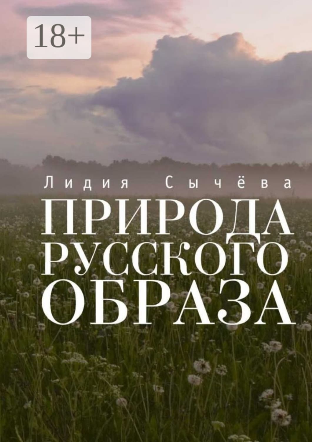 Обложка книги «Природа русского образа» — Лидия Сычева