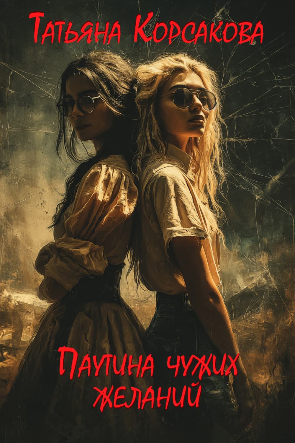 Обложка книги «Паутина чужих желаний» — Татьяна Корсакова