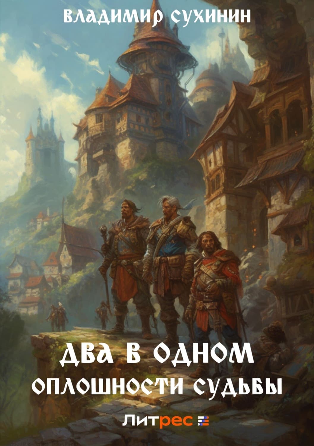 Обложка книги «Два в одном. Оплошности судьбы» — Владимир Сухинин