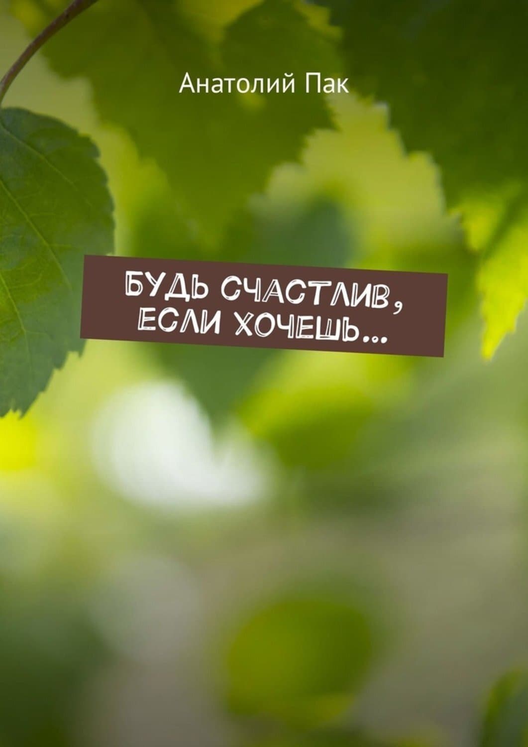 Обложка книги «Будь счастлив, если хочешь…» — Анатолий Пак