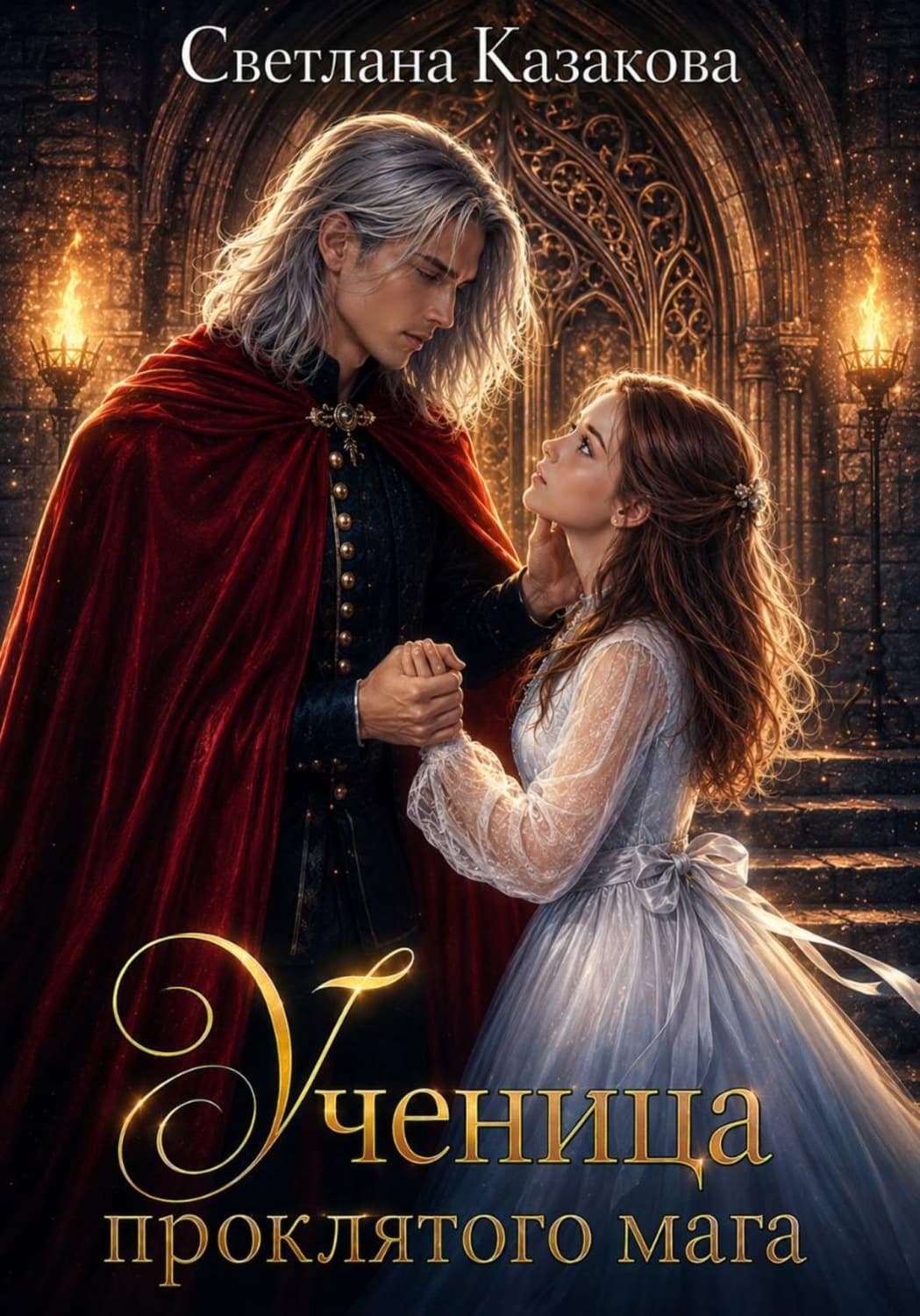 Обложка книги «Ученица проклятого мага» — Евгения Михайлова, Светлана Казакова