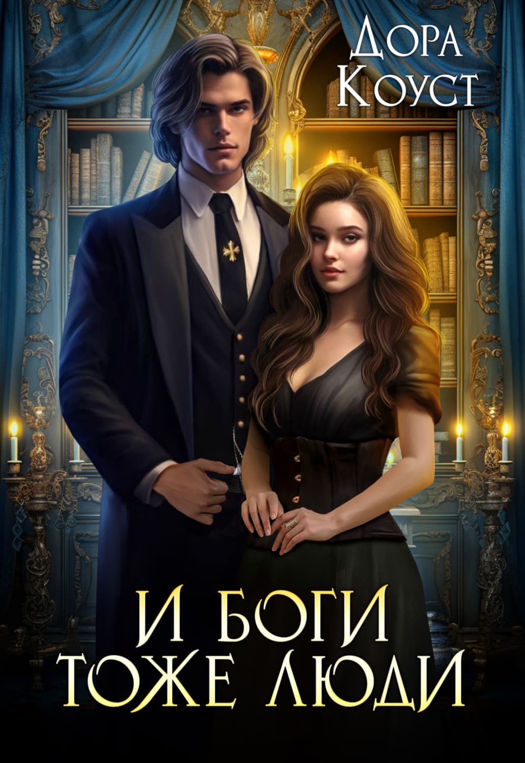 Обложка книги «И Боги тоже люди» — Дора Коуст (Любовь Огненная), Екатерина Мириманова