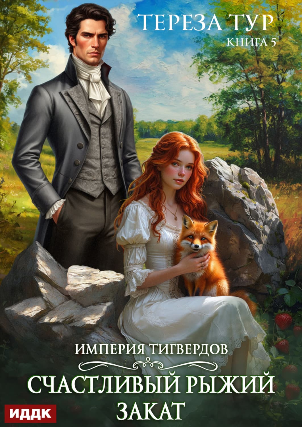 Обложка книги «Империя Тигвердов. Книга 5. Счастливый рыжий закат» — Олег Торсунов, Тереза Тур