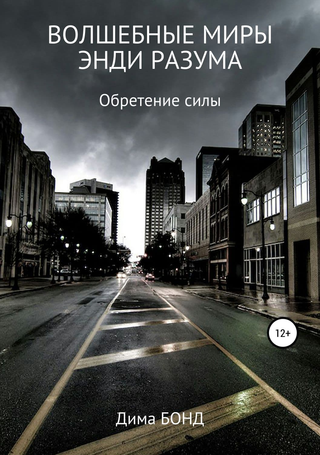 Обложка книги «Волшебные миры Энди Разума» — Дима Бонд, Виржини Гримальди