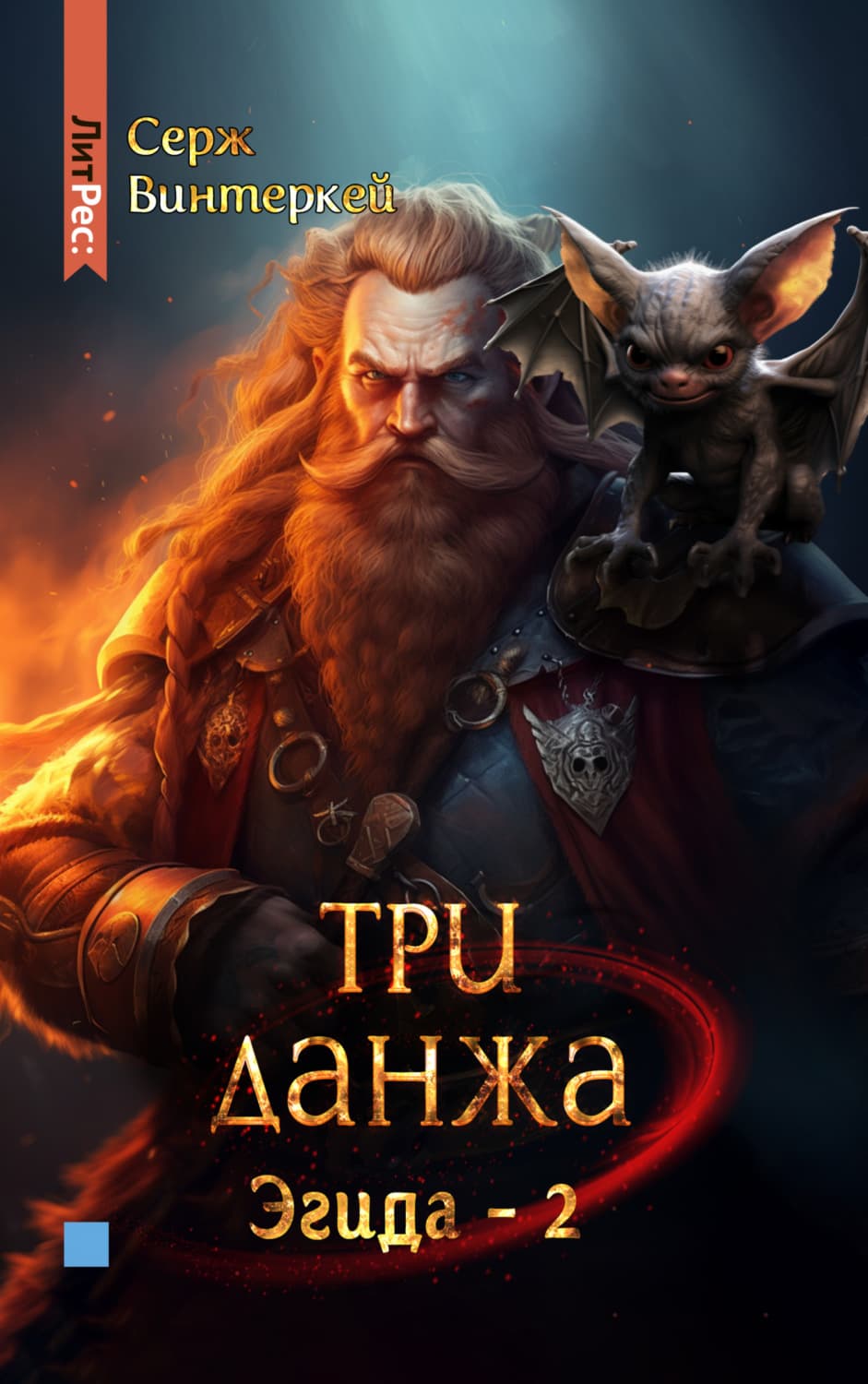 Обложка книги «Три данжа» — Серж Винтеркей