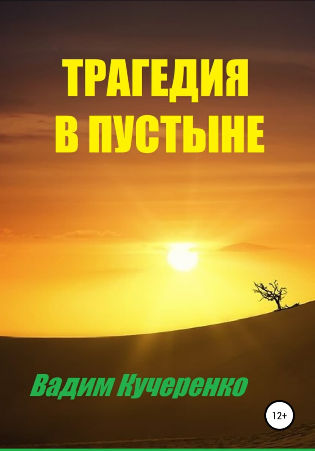 Обложка книги «Трагедия в пустыне» — Владимир Кучеренко, Маргарита Быстрякова