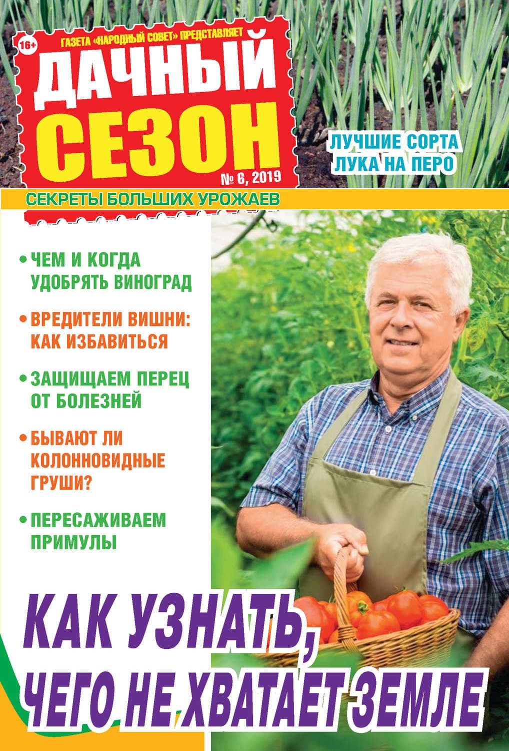 Обложка книги «Дачный сезон №06/2019» — Автор неизвестен
