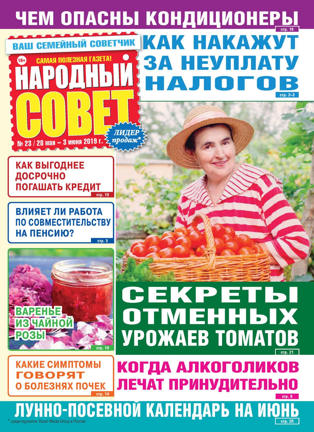 Обложка книги «Народный совет №23/2019» — Автор неизвестен