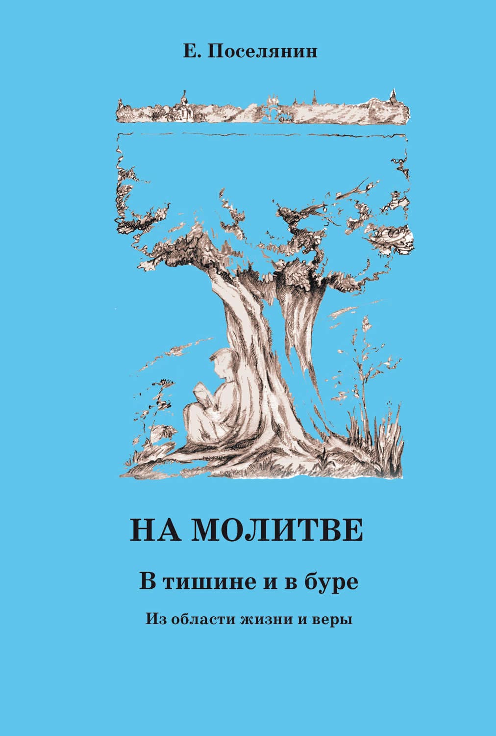 Обложка книги «На молитве. В тишине и в буре» — Евгений Поселянин