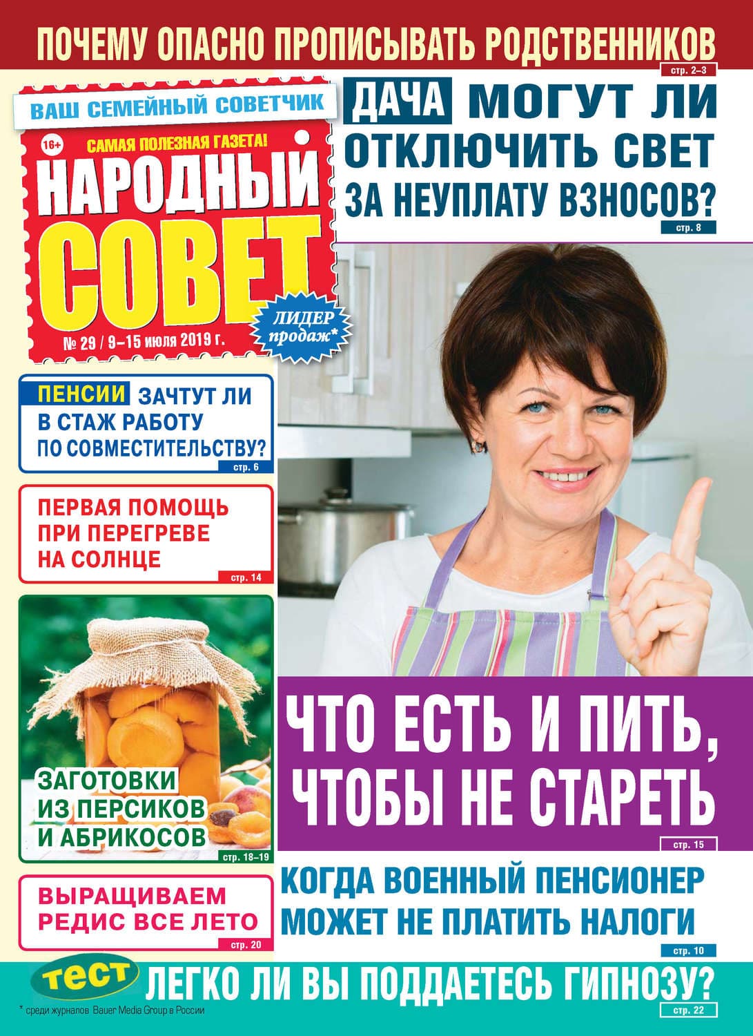 Обложка книги «Народный совет №29/2019» — Вильям Похлёбкин
