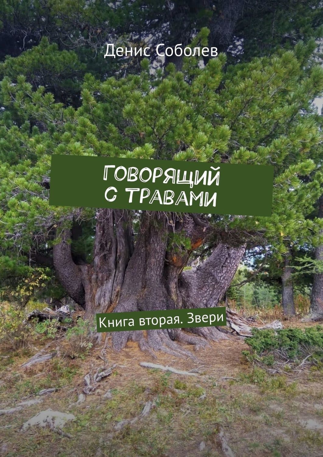 Обложка книги «Говорящий с травами. Книга вторая. Звери» — Денис Соболев