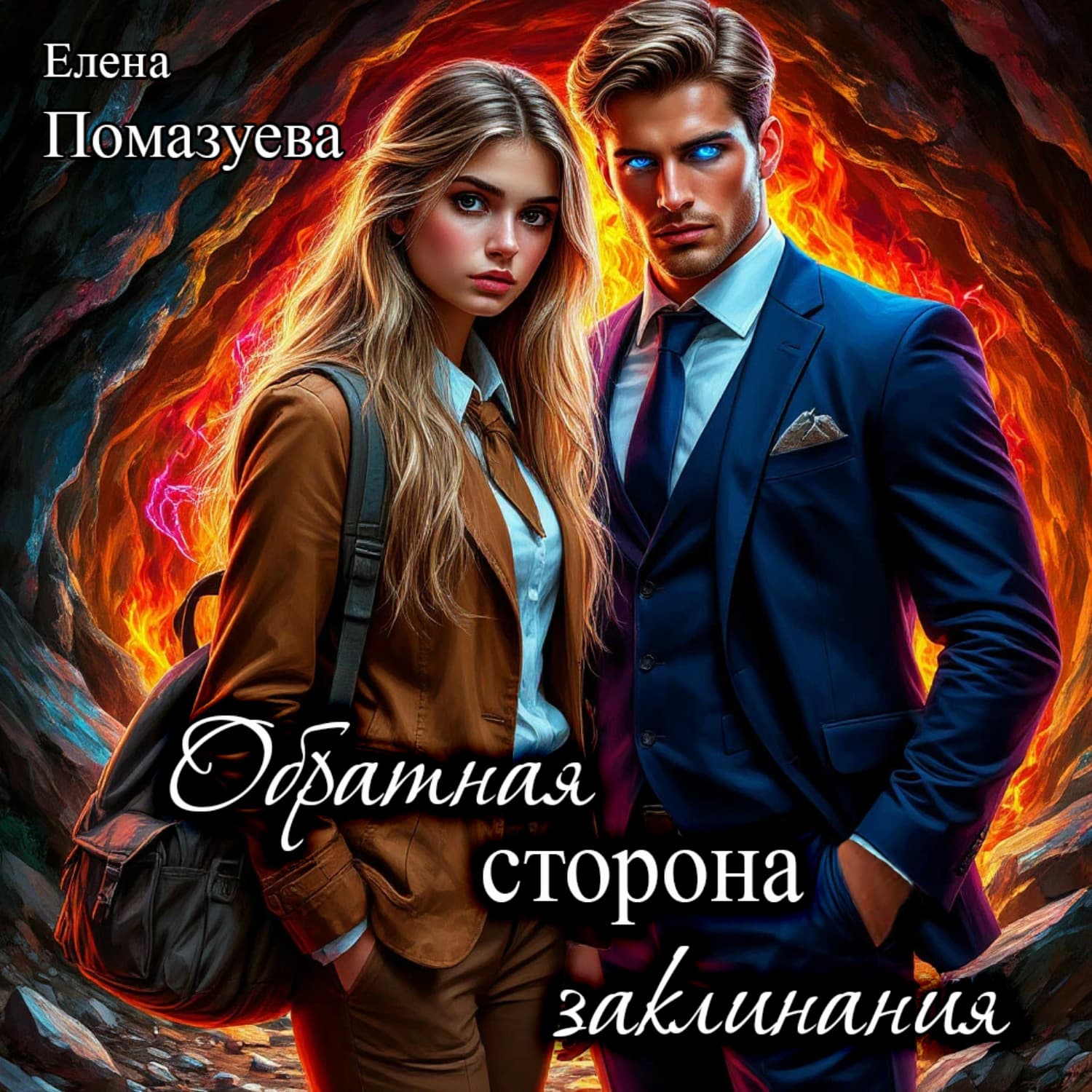 Обложка книги «Обратная сторона заклинания» — Елена Помазуева