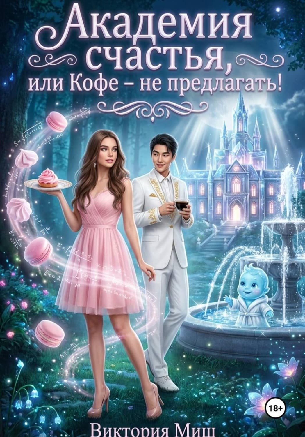 Обложка книги «Академия счастья, или Кофе не предлагать!» — Виктория Миш, Хавьер Кастильо