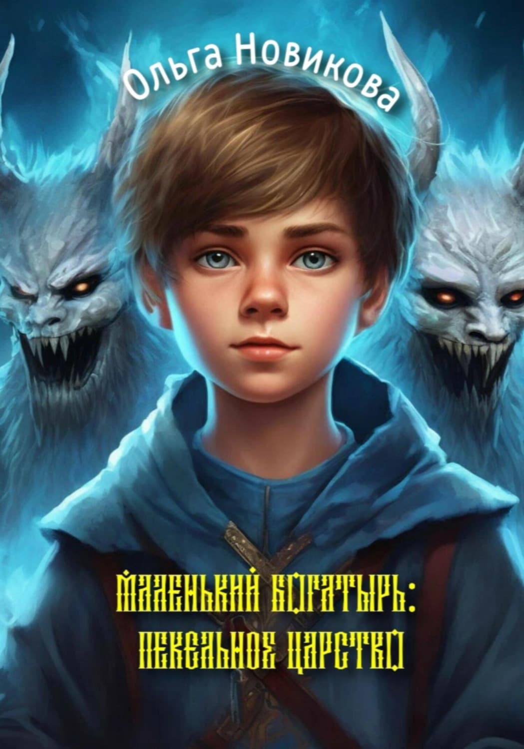 Обложка книги «Маленький богатырь: Пекельное царство» — Ольга Новикова