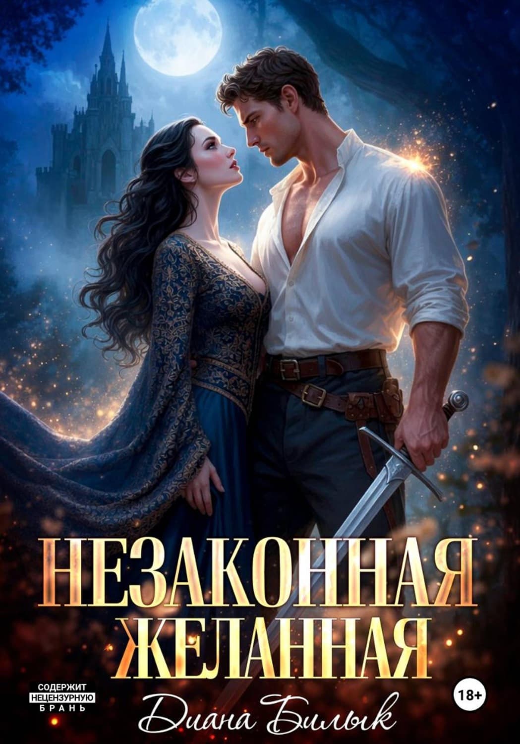 Обложка книги «Незаконная желанная» — Диана Билык