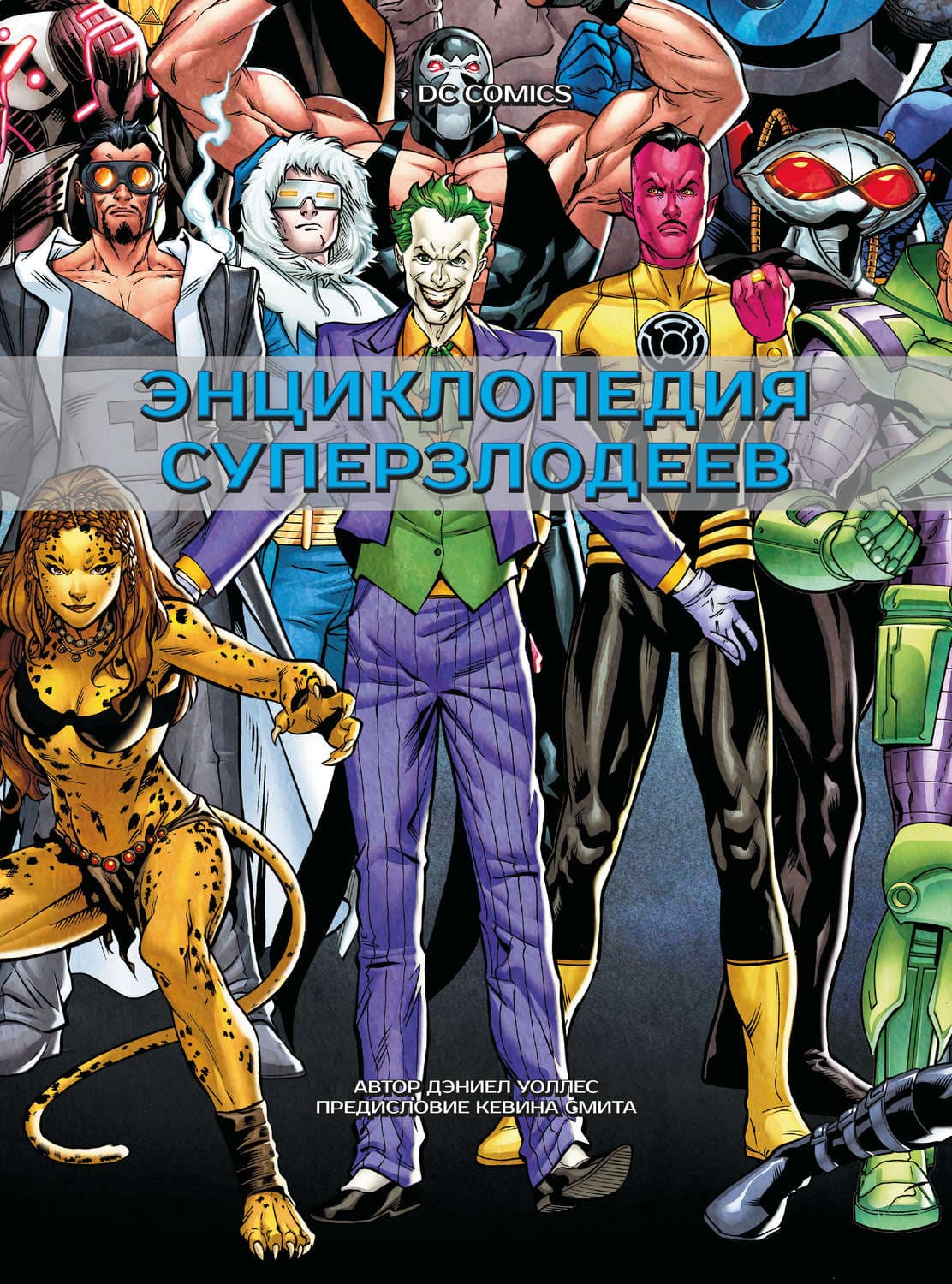 Обложка книги «DC Comics. Энциклопедия суперзлодеев» — Дэниел Уоллес