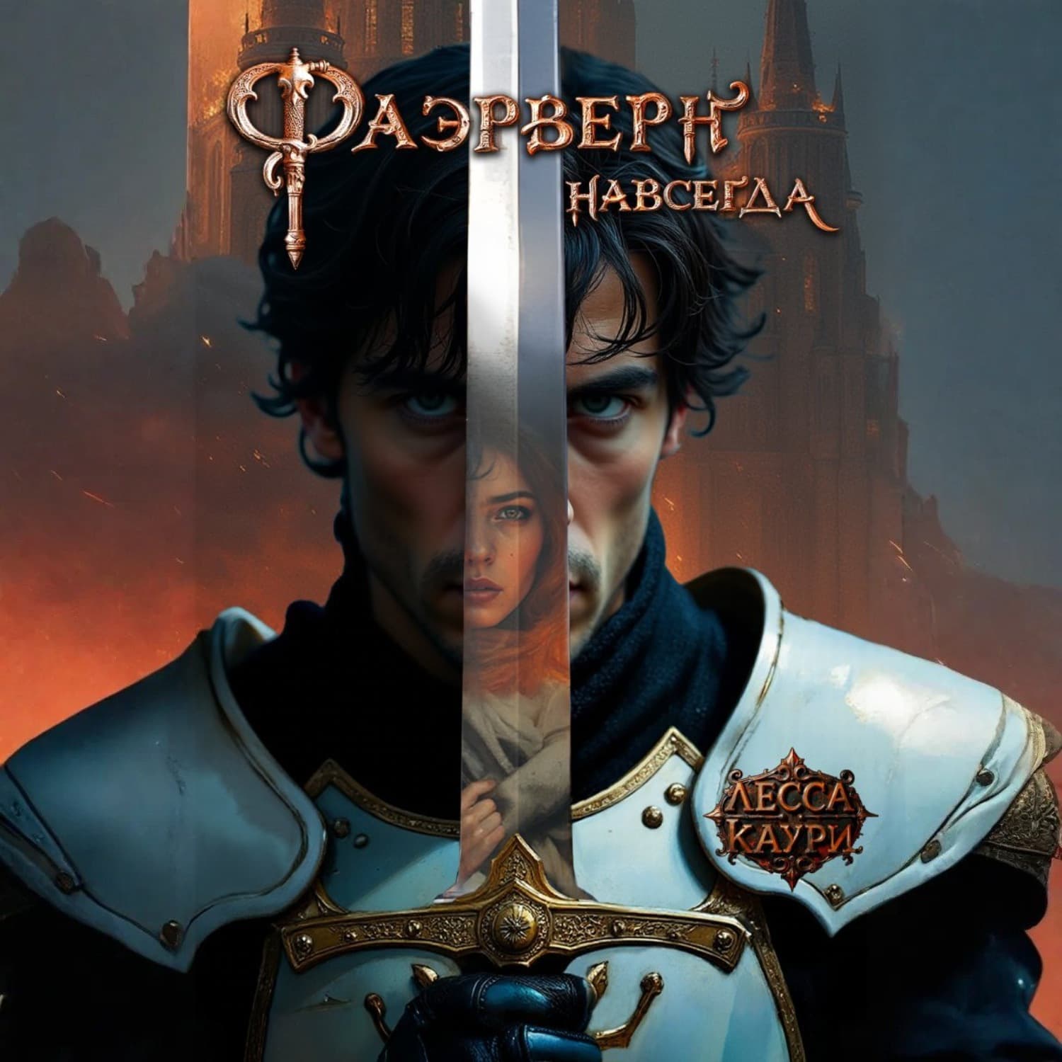 Обложка книги «Фаэрверн навсегда» — Лесса Каури