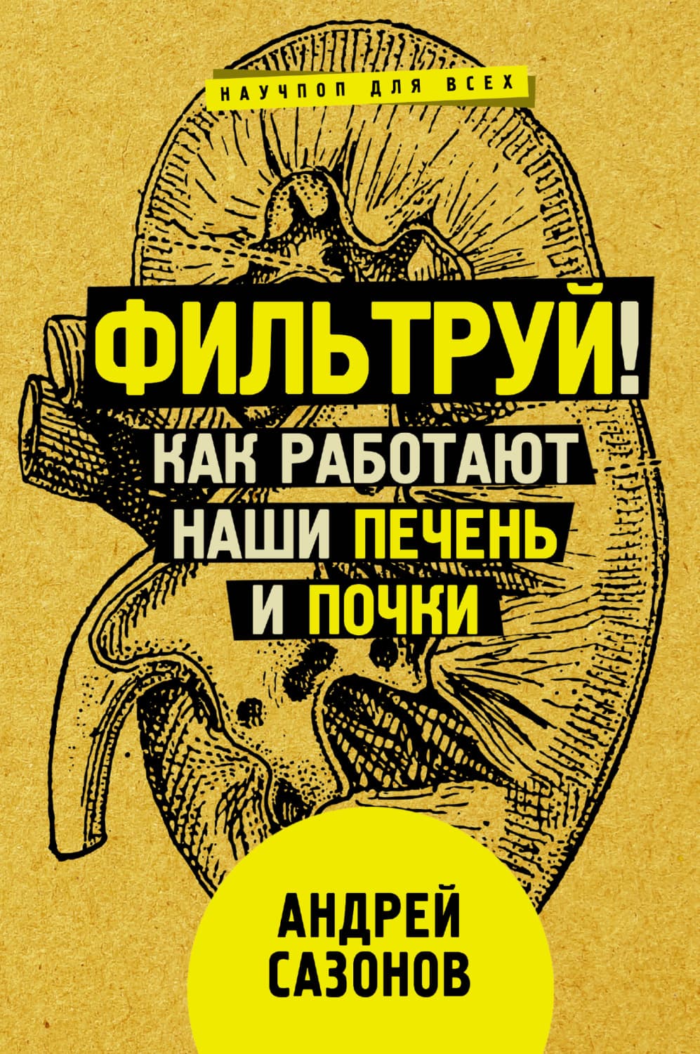 Обложка книги «Фильтруй! Как работают наши печень и почки» — Андрей Сазонов